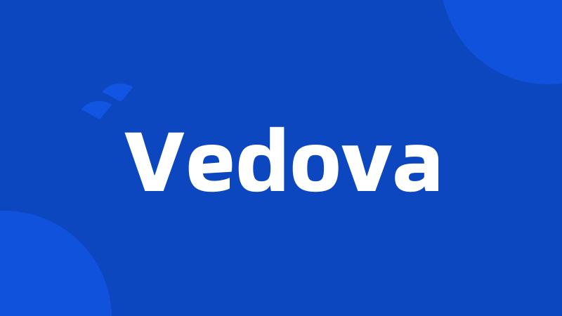 Vedova