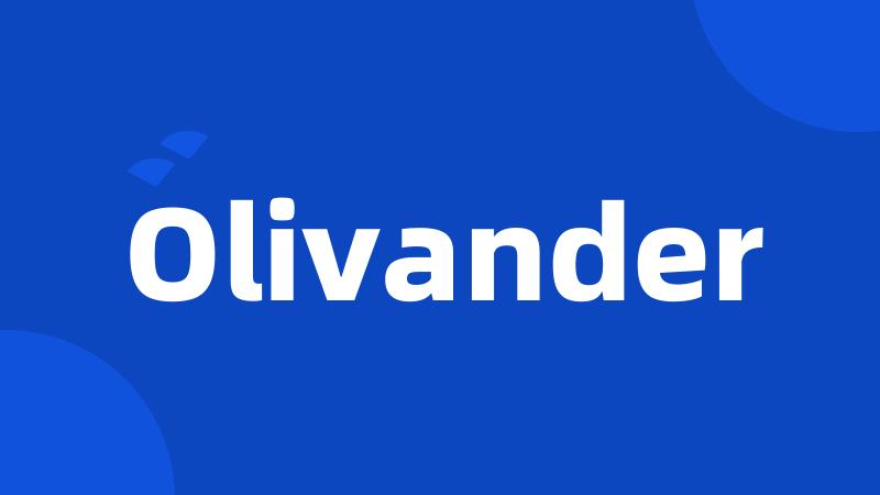 Olivander