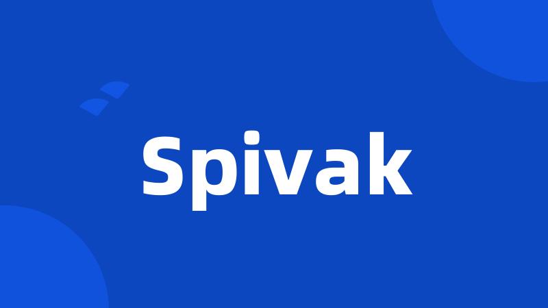 Spivak