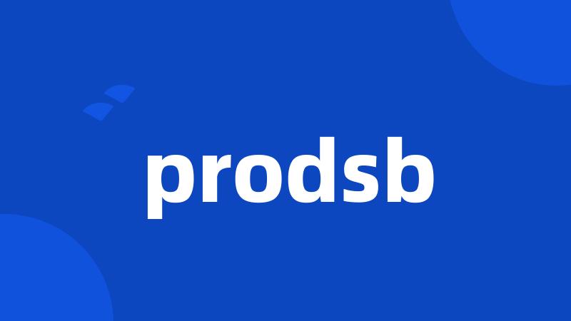 prodsb