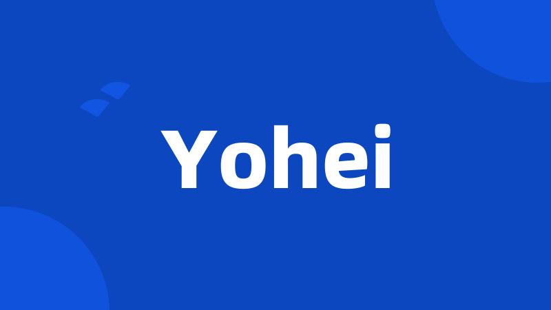 Yohei