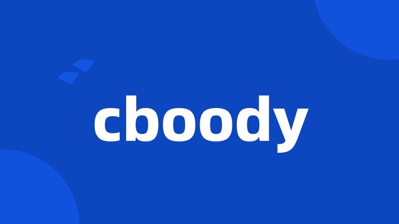 cboody