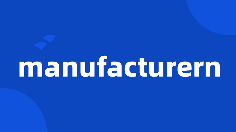 manufacturern