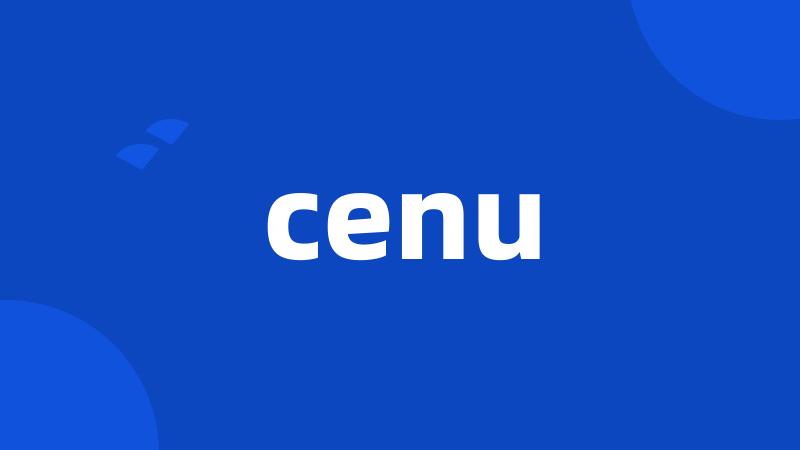 cenu