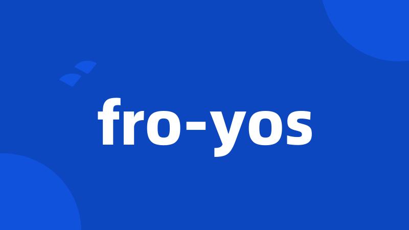 fro-yos