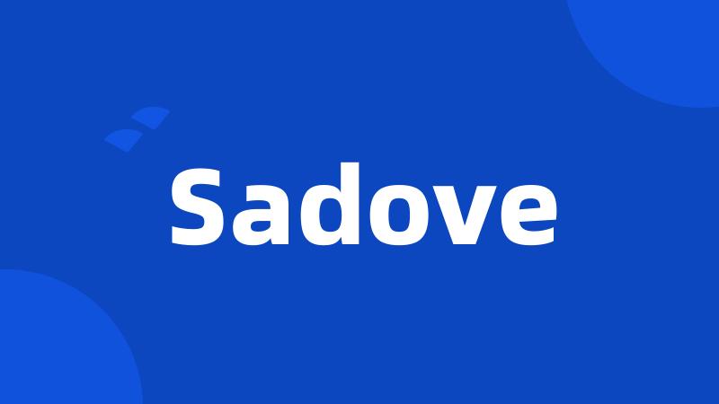 Sadove