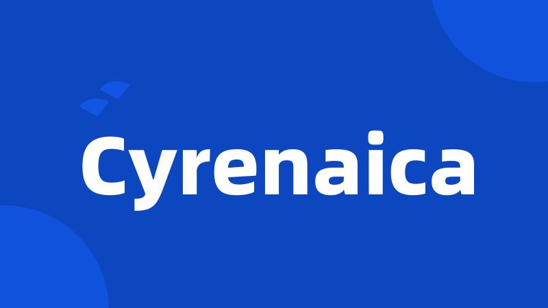 Cyrenaica