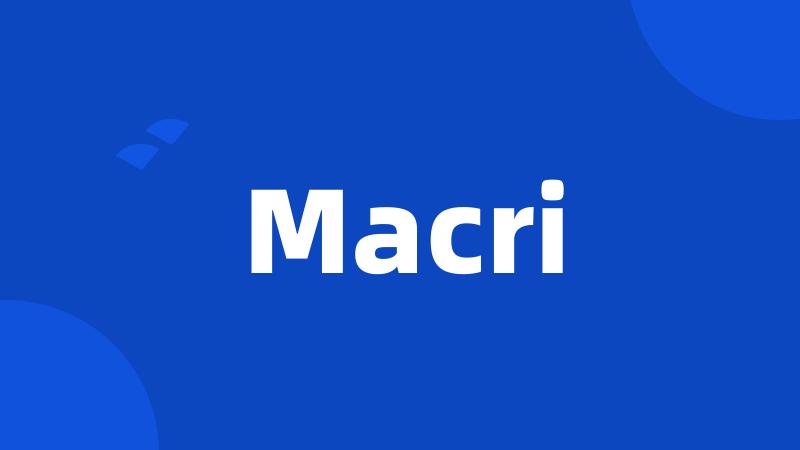 Macri