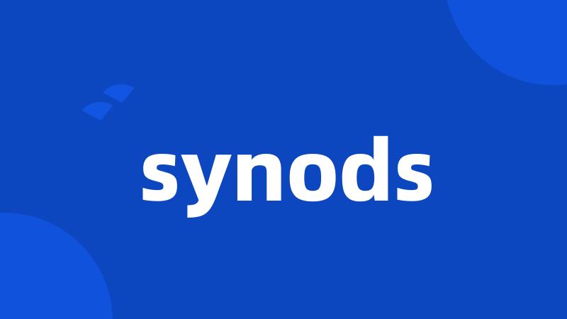 synods