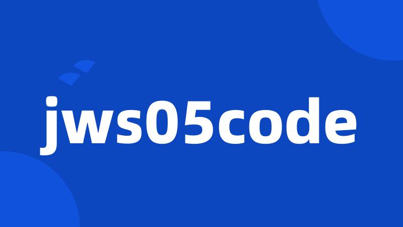 jws05code