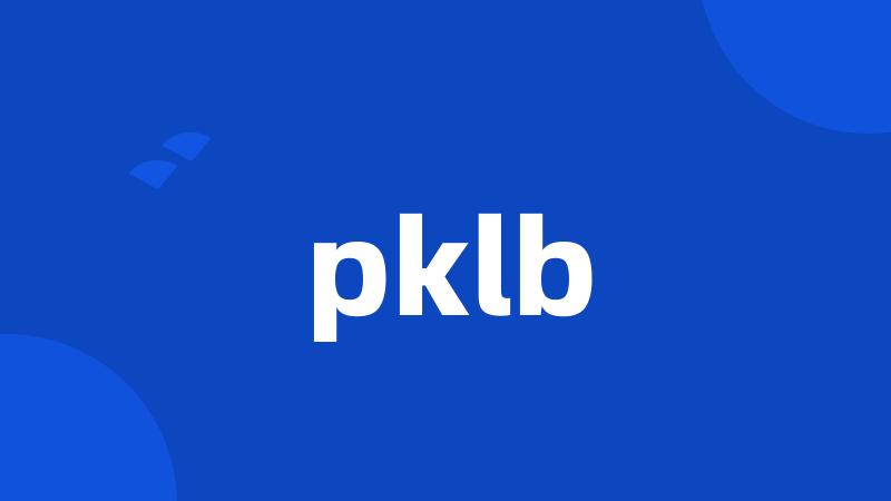 pklb