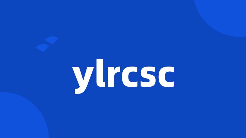 ylrcsc