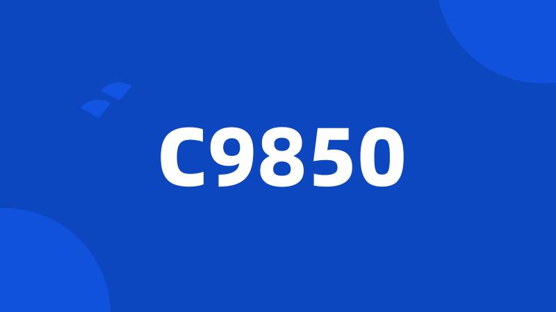 C9850