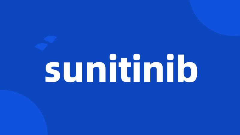 sunitinib