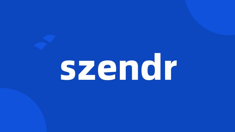 szendr