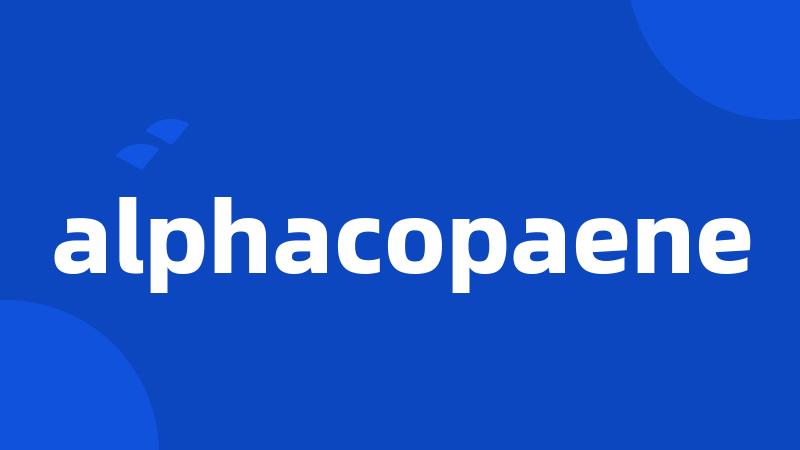 alphacopaene