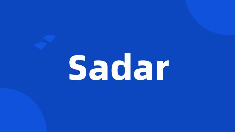 Sadar