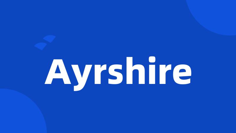 Ayrshire