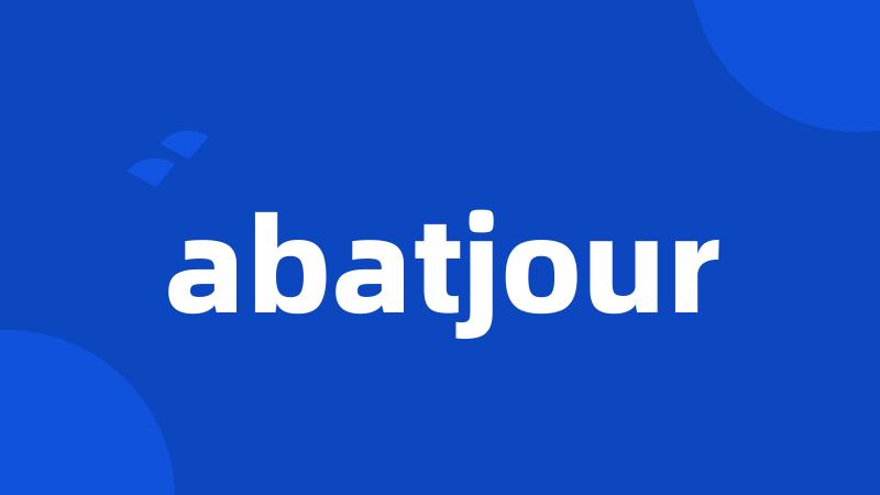 abatjour