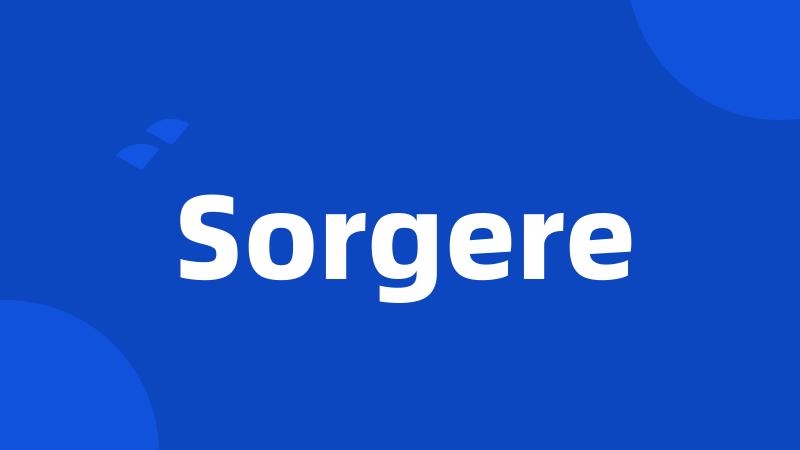 Sorgere