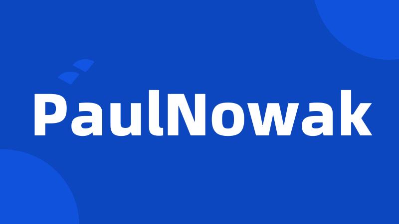 PaulNowak