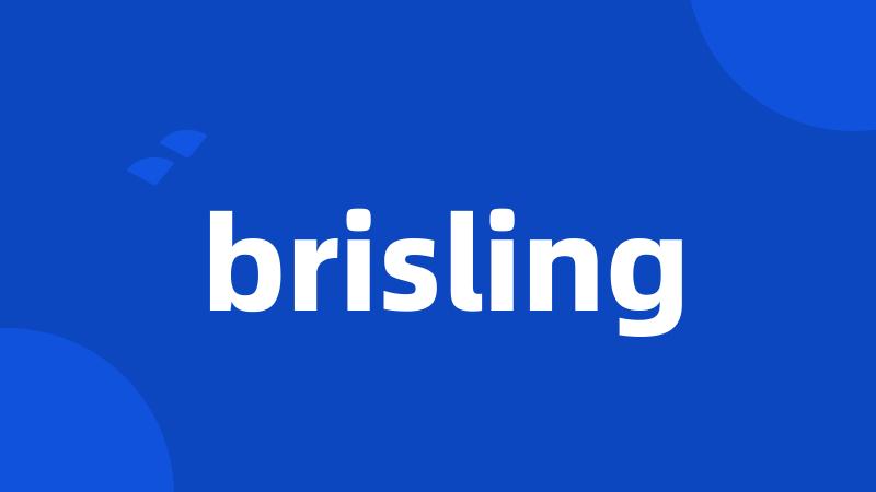 brisling