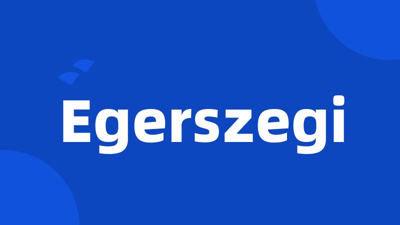 Egerszegi