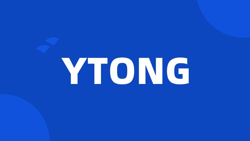 YTONG