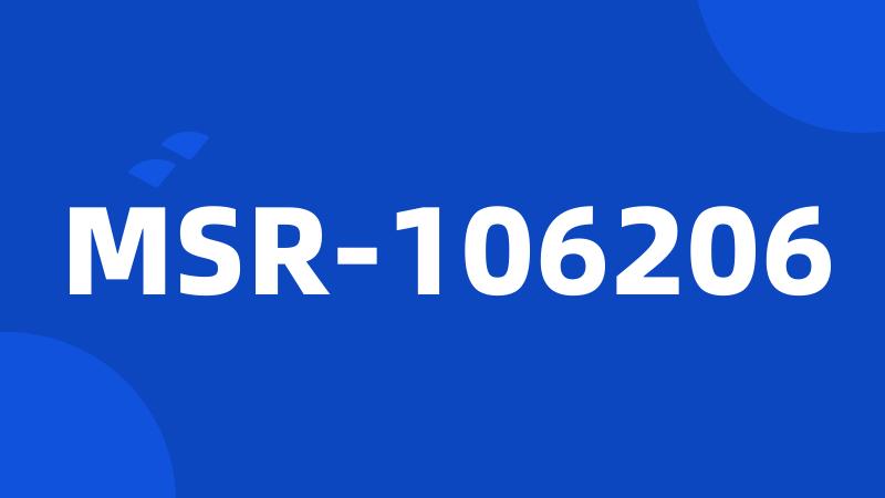 MSR-106206