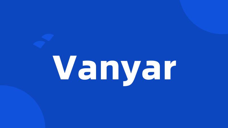 Vanyar