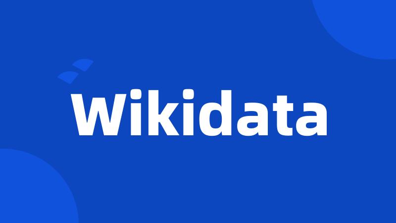 Wikidata