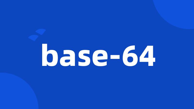 base-64