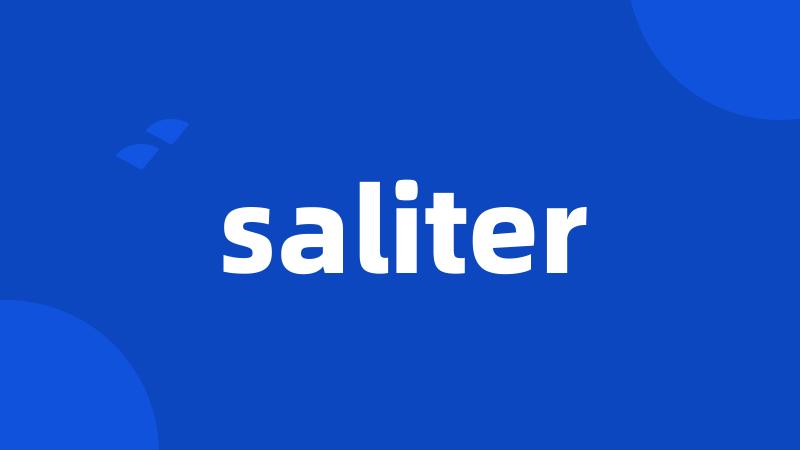 saliter