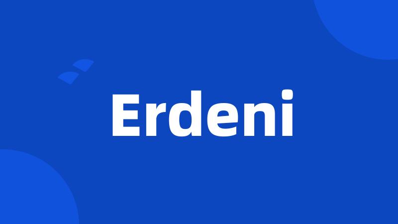 Erdeni