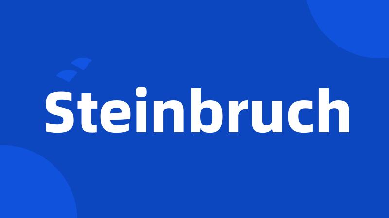 Steinbruch