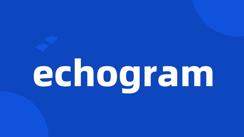 echogram