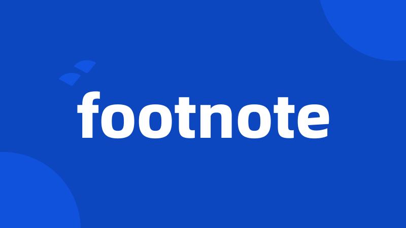 footnote