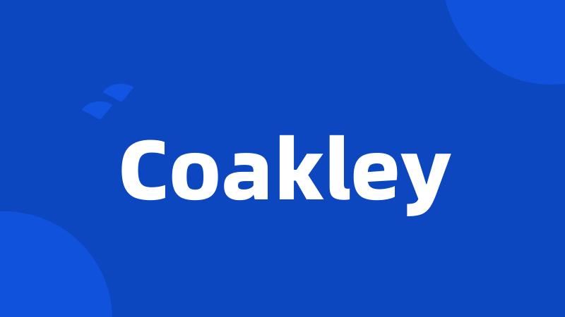 Coakley