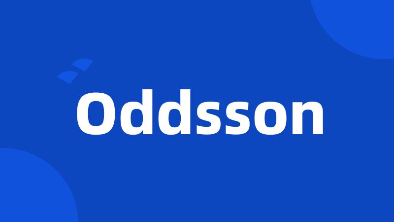 Oddsson