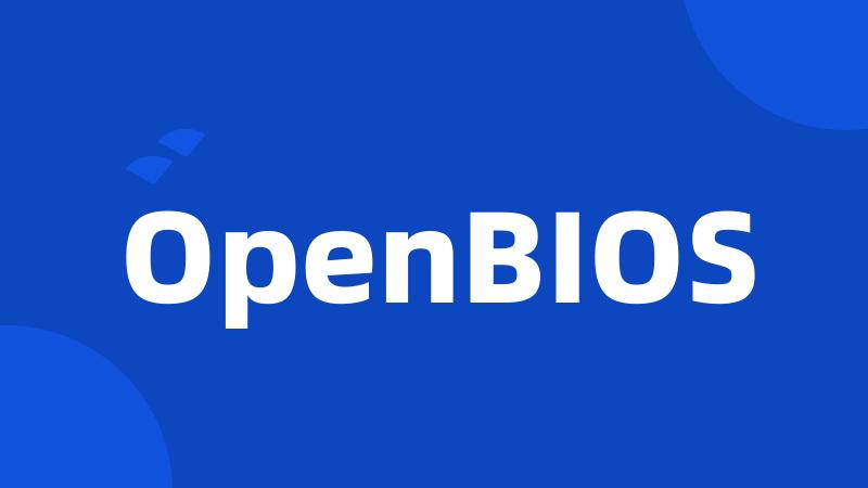 OpenBIOS