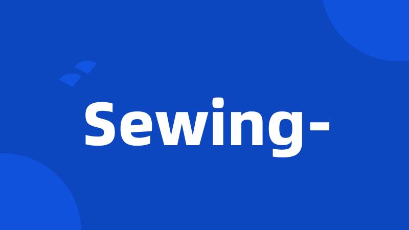 Sewing-