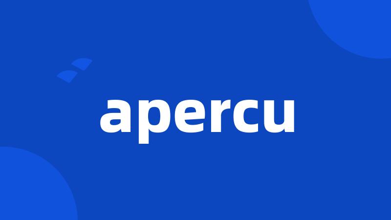 apercu