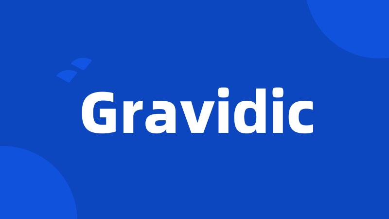 Gravidic