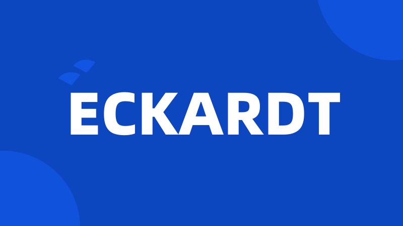 ECKARDT