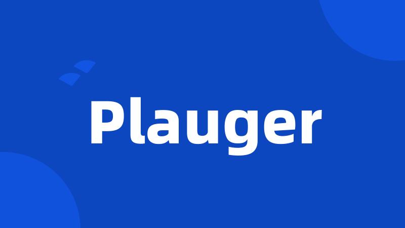 Plauger