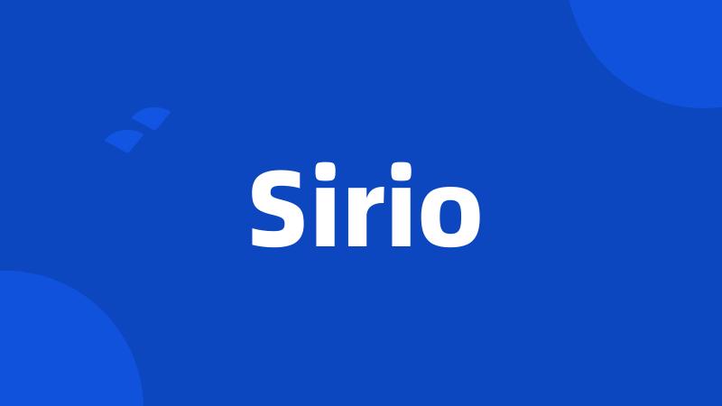 Sirio