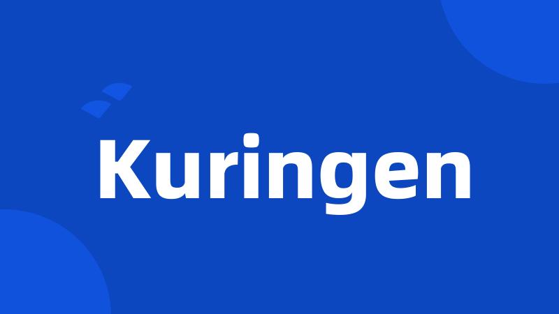 Kuringen