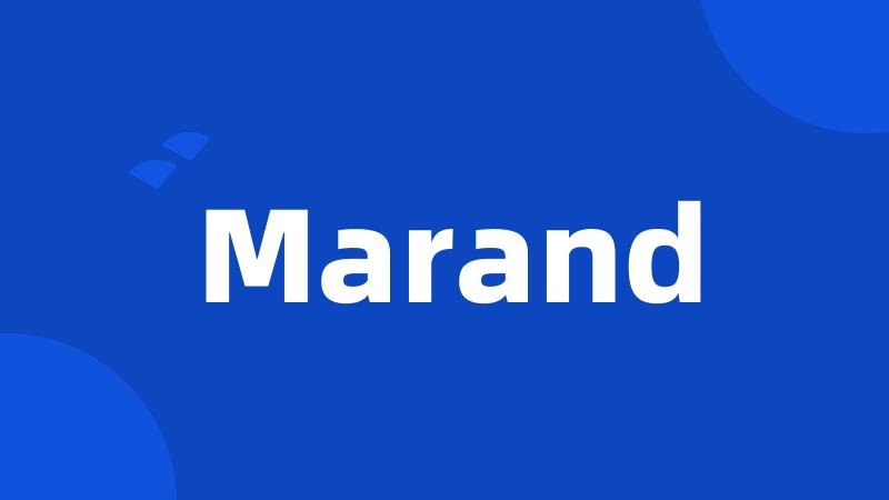 Marand