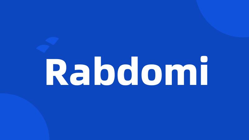 Rabdomi