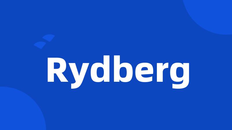 Rydberg